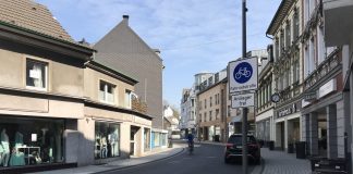 Die Fahrradstraße ist vorrangig dem Radverkehr vorbehalten. Archivfoto: Kreisstadt Mettmann